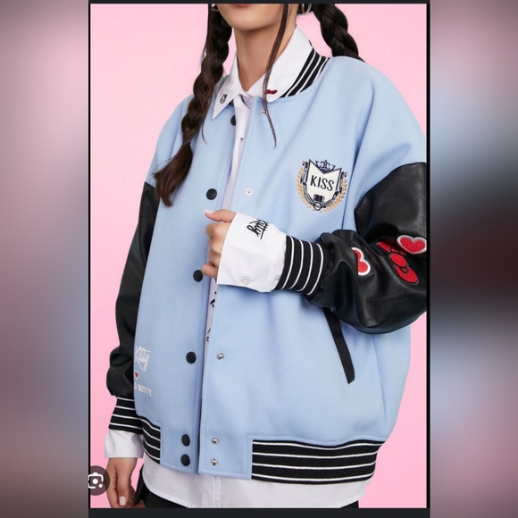 XO Hello Kitty varsity jacket - Picture 3 of 4